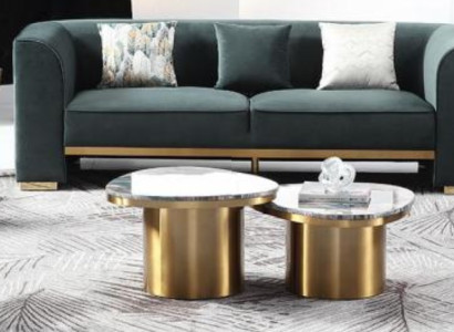 Sofa set 321 Seater Set 2x Side table 2x Coffee table Luxury Furniture 7 pieces. new